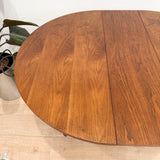 Walnut Broyhill Brasilia Dining Table w/ 1 Leaf