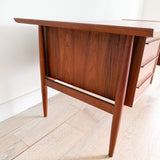 Danish Teak Desk by Arne Vodder for H.P. Hansen