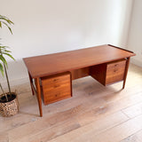 Danish Teak Desk by Arne Vodder for Sibast