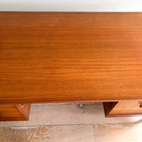Danish Teak Desk by Arne Vodder for Sibast