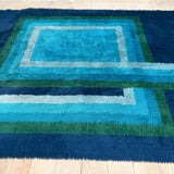 Blue Rya Rug - 8'3x11'6