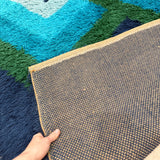 Blue Rya Rug - 8'3x11'6