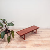 Rare Bruksbo Norway Teak Coffee Table/Bench