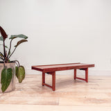 Rare Bruksbo Norway Teak Coffee Table/Bench