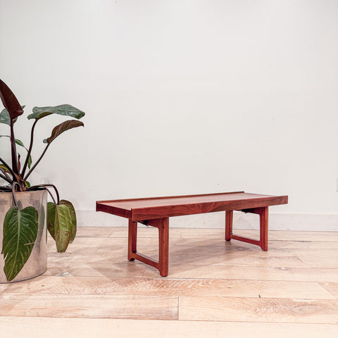 Rare Bruksbo Norway Teak Coffee Table/Bench