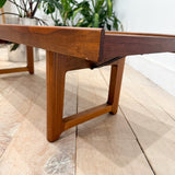 Rare Bruksbo Norway Teak Coffee Table/Bench