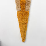 Mid Century Triangle Shape Wall Carpet