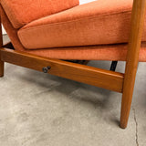 Milo Baughman Recliner With Footstool