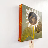 Big White Sunflower 12x12 Original Painting