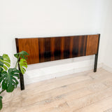 King Size Walnut + Rosewood Headboard