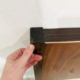 King Size Walnut + Rosewood Headboard