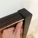King Size Walnut + Rosewood Headboard