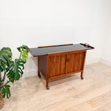 Mount Airy Bar Cart w/ Sliding Top