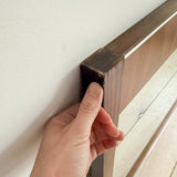 Walnut + Rosewood Mirror