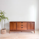 Mid Century Walnut Stanley Buffet