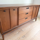 Mid Century Walnut Stanley Buffet
