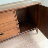 Mid Century Walnut Stanley Buffet