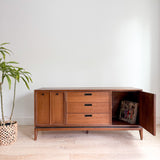 Mid Century Walnut Stanley Buffet