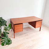 Danish Teak Desk by GV Mobler