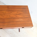 Danish Teak Georg Petersens Cantilevered Desk