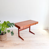 Danish Teak Georg Petersens Cantilevered Desk