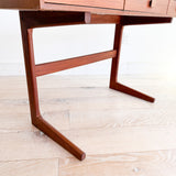 Danish Teak Georg Petersens Cantilevered Desk