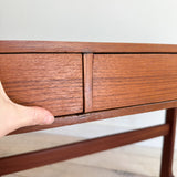 Danish Teak Georg Petersens Cantilevered Desk