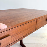 Danish Teak Georg Petersens Cantilevered Desk