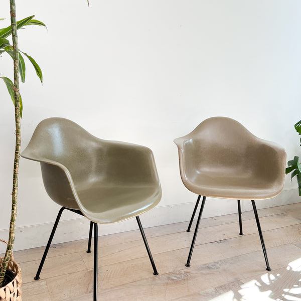 Pair of Herman Miller Shell Chairs – Atomic Furnishing & Design