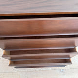 Mid Century Formica Top Highboy Dresser