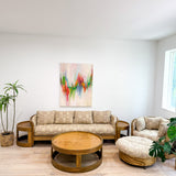 Howard Oak Sofa/Chair/Table Set