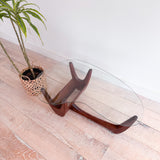 Mid Century Amoeba Shape Coffee Table