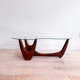 Mid Century Amoeba Shape Coffee Table