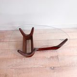 Mid Century Amoeba Shape Coffee Table