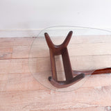 Mid Century Amoeba Shape Coffee Table