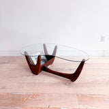 Mid Century Amoeba Shape Coffee Table