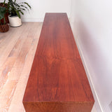 Danish Teak Credenza w/ Tambour Doors