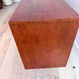 Danish Teak Credenza w/ Tambour Doors