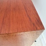 Danish Teak Credenza w/ Tambour Doors