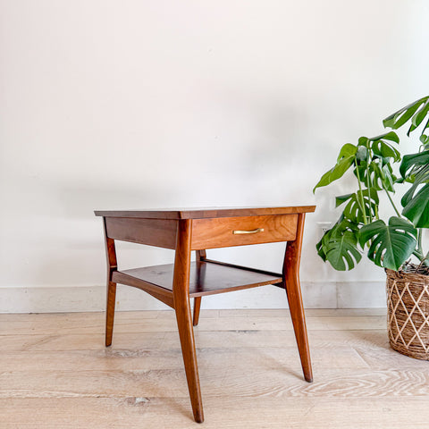 Mid Century Young End Table