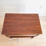 Mid Century Single Drawer Nightstand