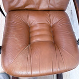 Westnofa Tufted Lounge Chair + Ottoman