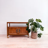 Vintage Asian Bar Cart