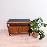 Vintage Asian Bar Cart