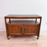 Vintage Asian Bar Cart