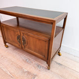 Vintage Asian Bar Cart