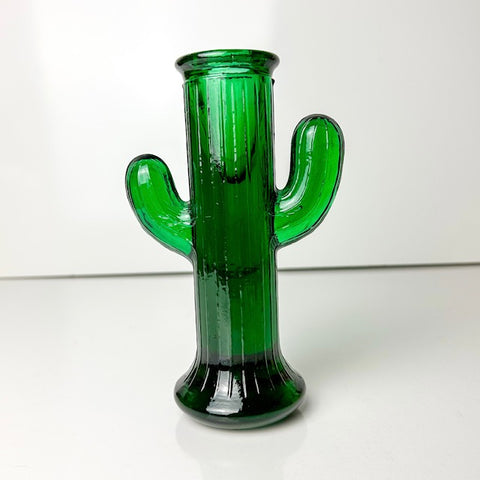Art Glass Cactus 6.5 tall
