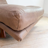 Adrian Pearsall Wave Chaise Rocker - Leather