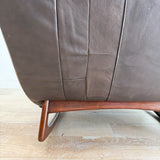 Adrian Pearsall Wave Chaise Rocker - Leather