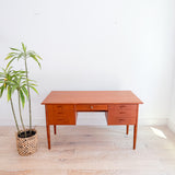 Danish Teak with Finished Back